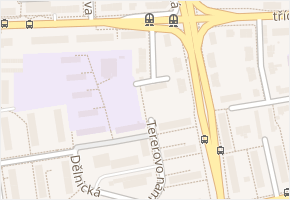 Čapka Choda v obci Olomouc - mapa ulice