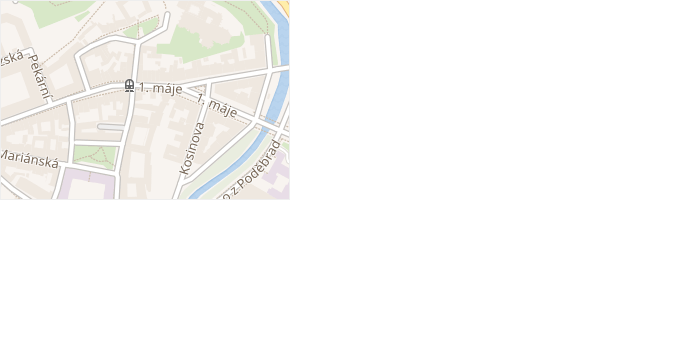 Dómská v obci Olomouc - mapa ulice