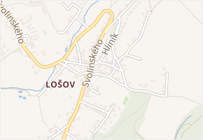Hliník v obci Olomouc - mapa ulice