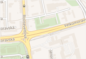 Jakoubka ze Stříbra v obci Olomouc - mapa ulice
