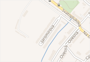 Jaromírova v obci Olomouc - mapa ulice