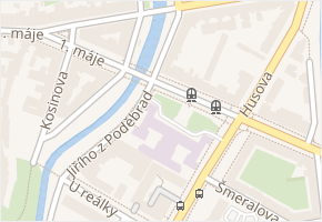 Jiřího z Poděbrad v obci Olomouc - mapa ulice