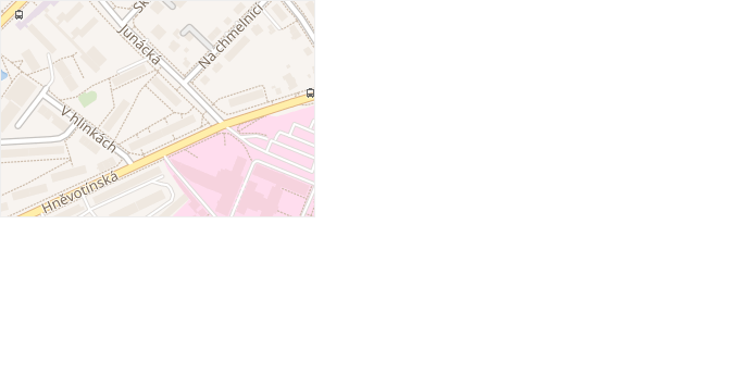 Junácká v obci Olomouc - mapa ulice