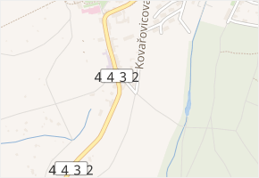 Kovařovicova v obci Olomouc - mapa ulice