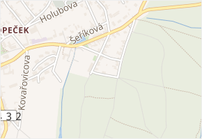 Křičkova v obci Olomouc - mapa ulice