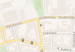 Legionářská v obci Olomouc - mapa ulice