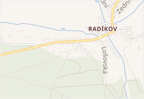 Malinovského v obci Olomouc - mapa ulice