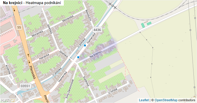 Na krejnici - mapa podnikání