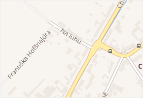 Na luhu v obci Olomouc - mapa ulice