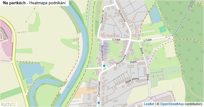 Na partkách - mapa podnikání