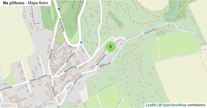 Na příhonu - mapa firem