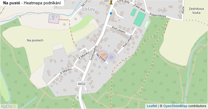 Na pusté - mapa podnikání