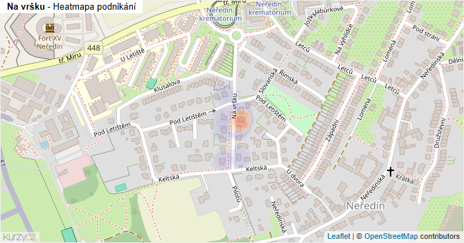 Na vršku - mapa podnikání