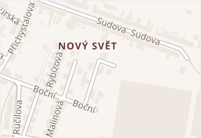 Ostružinová v obci Olomouc - mapa ulice