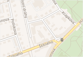 Růženy Svobodové v obci Olomouc - mapa ulice
