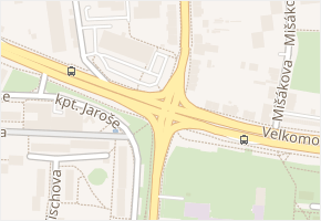 Schweitzerova v obci Olomouc - mapa ulice