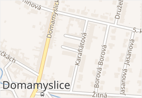 Šípková v obci Olomouc - mapa ulice