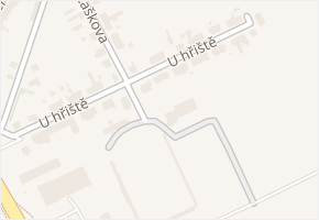 U hřiště v obci Olomouc - mapa ulice