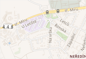 U Letiště v obci Olomouc - mapa ulice
