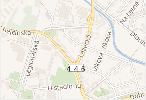 U Morávky v obci Olomouc - mapa ulice
