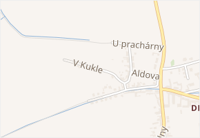 V Kukle v obci Olomouc - mapa ulice