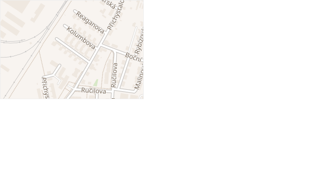 Vikingská v obci Olomouc - mapa ulice