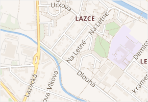 Zamykalova v obci Olomouc - mapa ulice