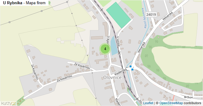 U Rybníka - mapa firem