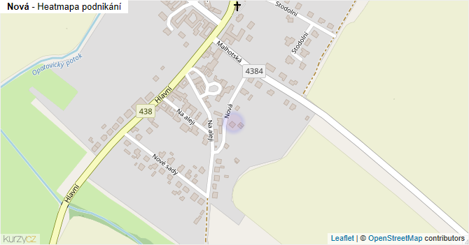 Nová - mapa podnikání