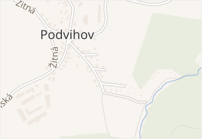 Hrušovecká v obci Opava - mapa ulice