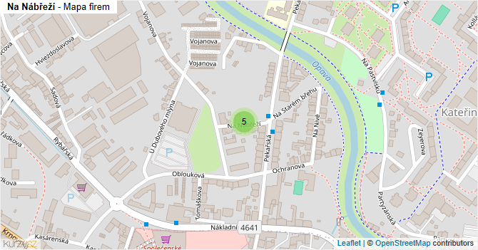Na Nábřeží - mapa firem