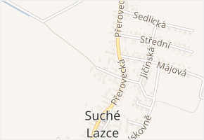 Na Štěpnici v obci Opava - mapa ulice