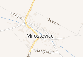 Odbojářů v obci Opava - mapa ulice