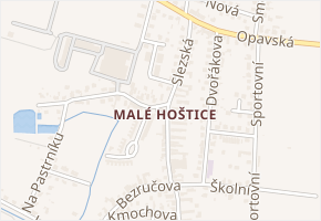 Opavská v obci Opava - mapa ulice