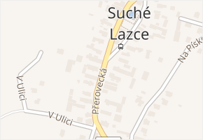 Přerovecká v obci Opava - mapa ulice