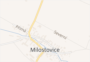Severní v obci Opava - mapa ulice