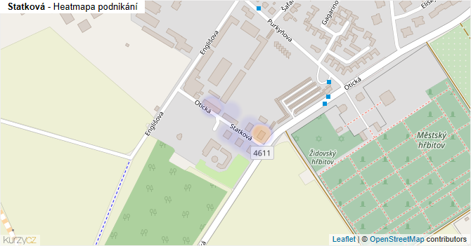 Statková - mapa podnikání