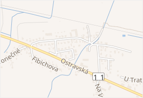 Sukova v obci Opava - mapa ulice