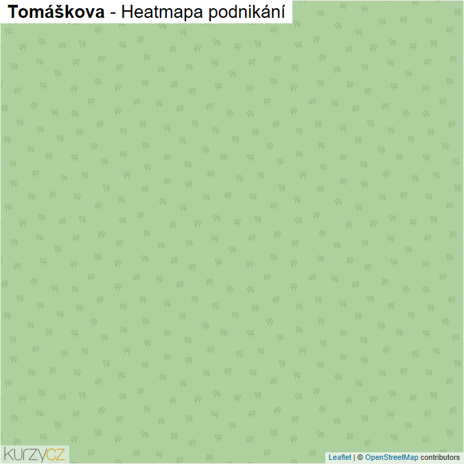 Mapa Tomáškova - Firmy v ulici.