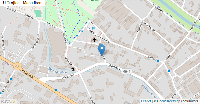 U Trojice - mapa firem