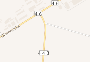 Vítkovská v obci Opava - mapa ulice