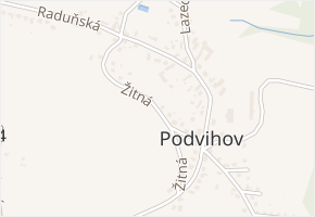 Žitná v obci Opava - mapa ulice