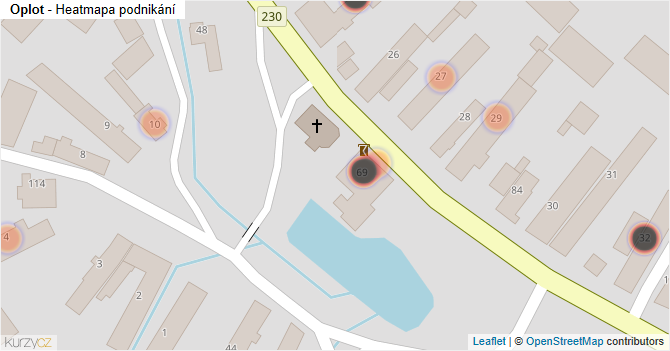Oplot - mapa podnikání