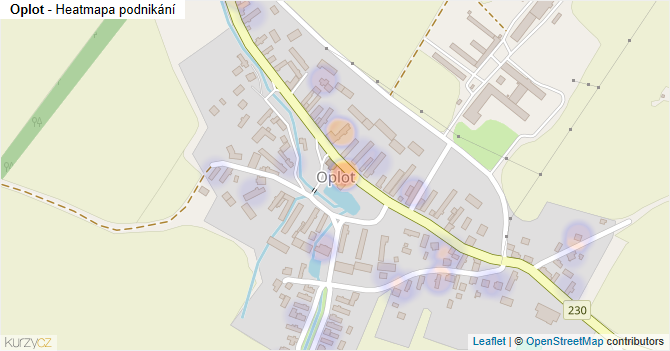 Oplot - mapa podnikání