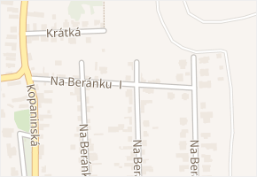 Na Beránku I v obci Ořech - mapa ulice