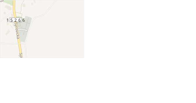 Nová v obci Ořechov - mapa ulice