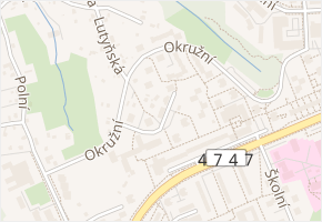 Energetiků v obci Orlová - mapa ulice
