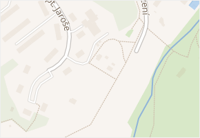 Kpt. Jaroše v obci Orlová - mapa ulice
