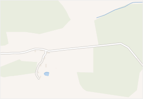 Plezom v obci Ošelín - mapa části obce