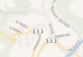 Čučická v obci Oslavany - mapa ulice